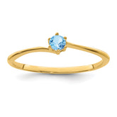 14k Family Jewelry Ring - 7 / Genuine